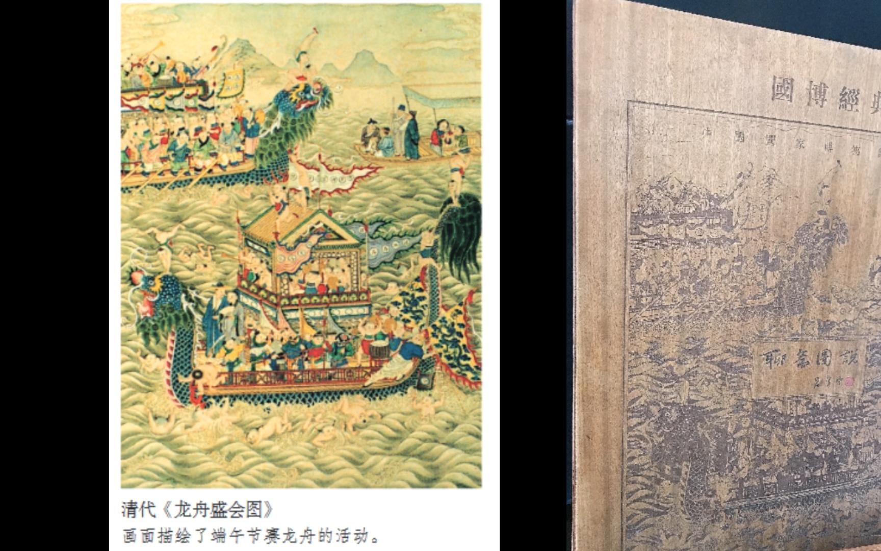 初中历史课本插图出处——龙舟盛会图