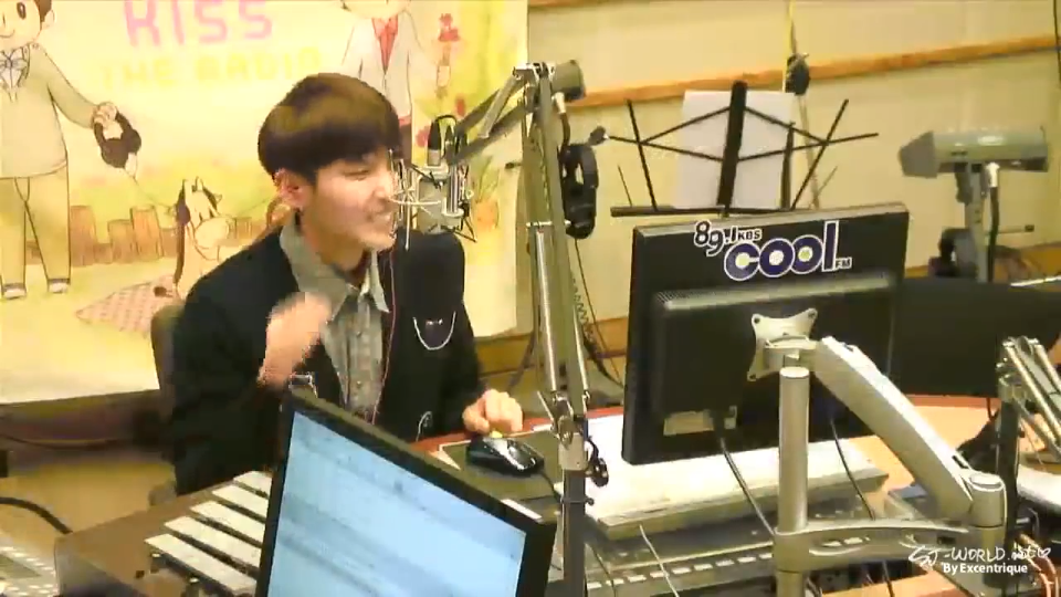 【suju 厉旭】"the scientist" 20130313 ktr