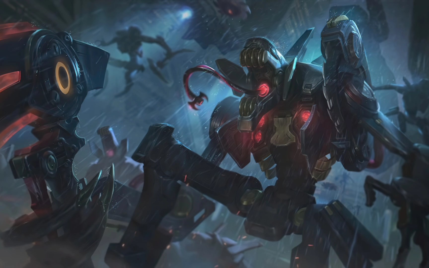 活动  【英雄联盟】原画欣赏-禁卫机甲 费德提克