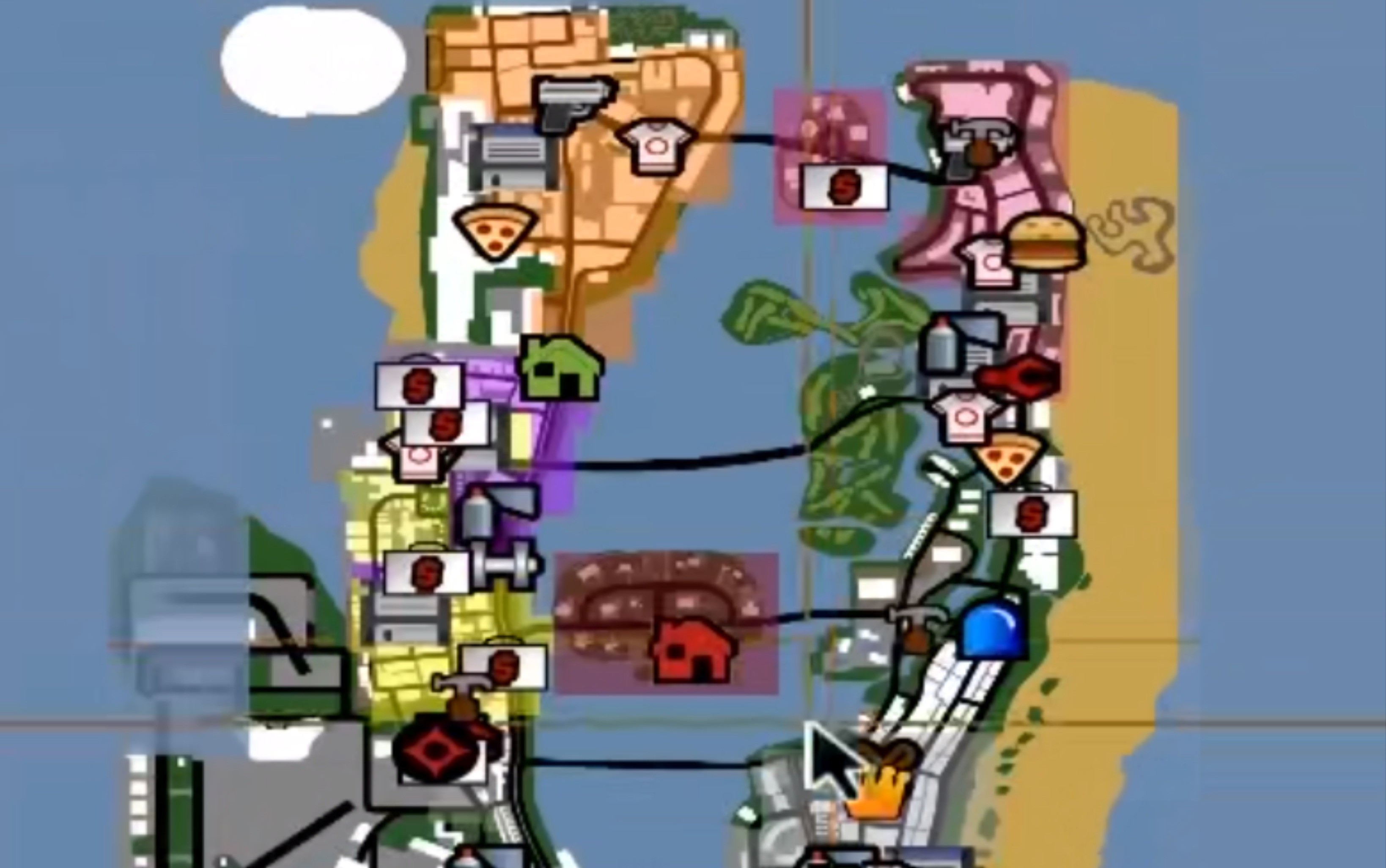 圣安地列斯如何让特殊帮派的地盘遭到袭击