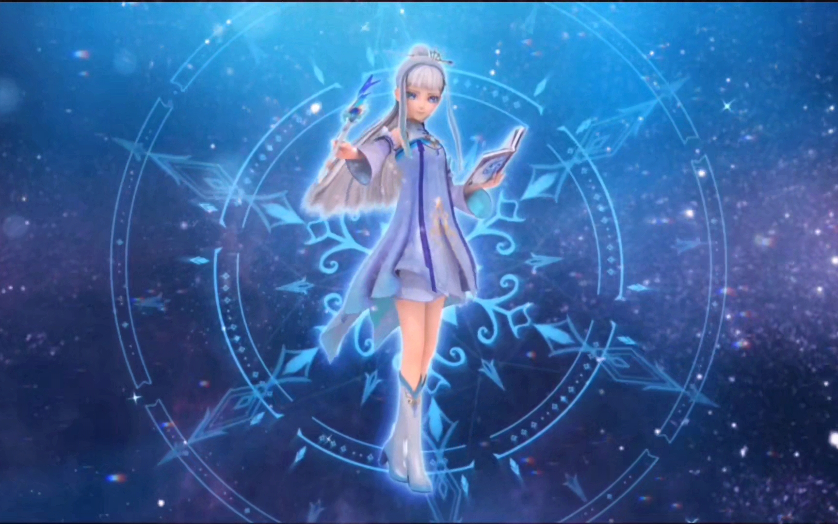 星卡梦少女1花语笔记:欧阳雪觉醒自己的冰雪族血脉力量 变身后的欧阳