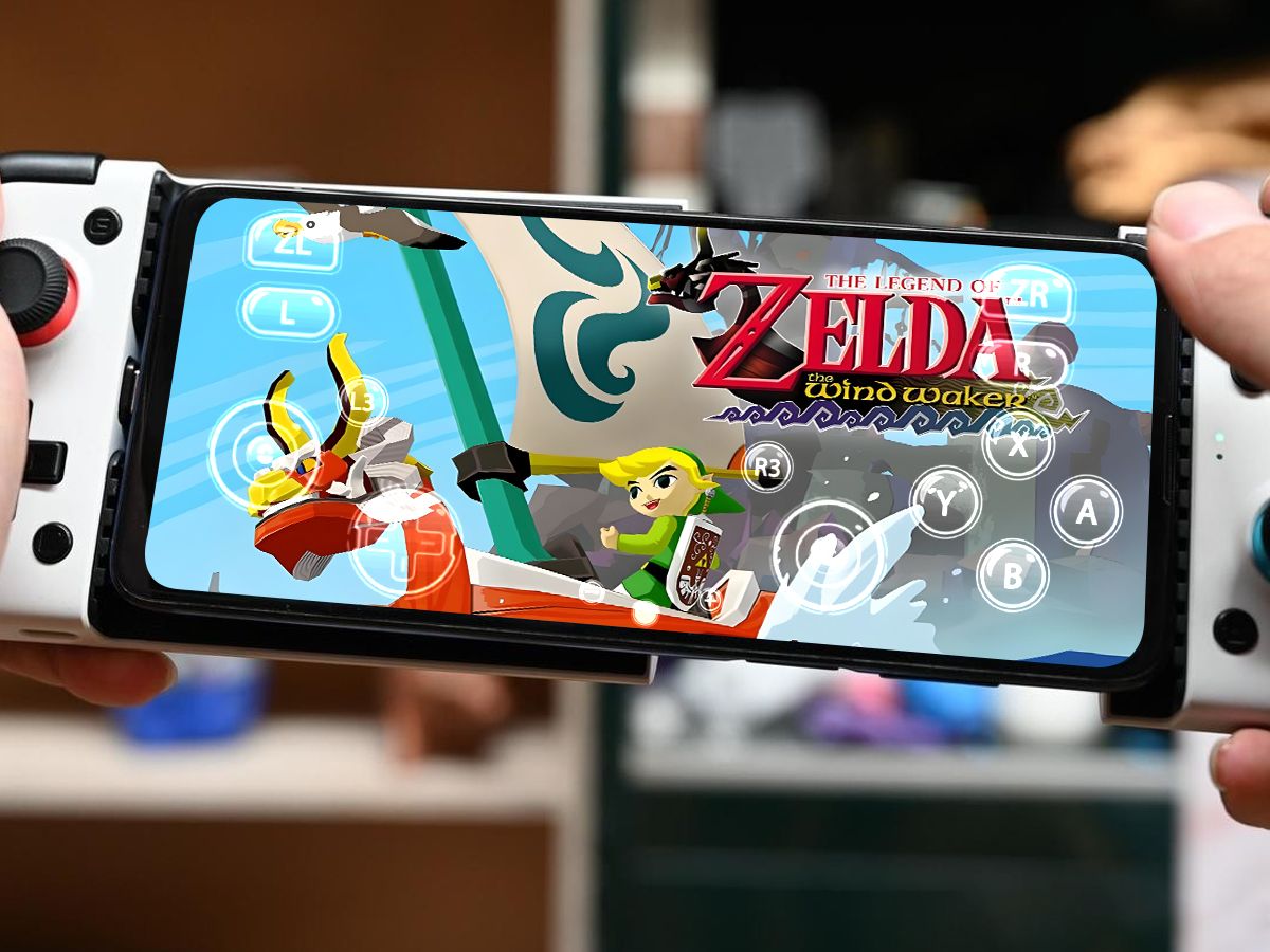 手机试玩《塞尔达传说:风之杖hd》安卓cemu模拟器(wiiu)