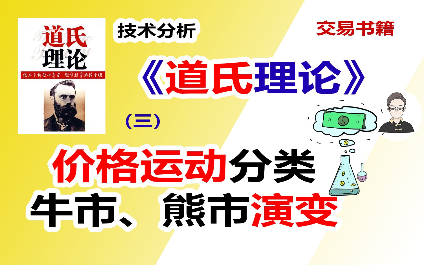 《道氏理论》(三)价格运动分类,牛市、熊市演变|交易书籍哔哩哔哩bilibili