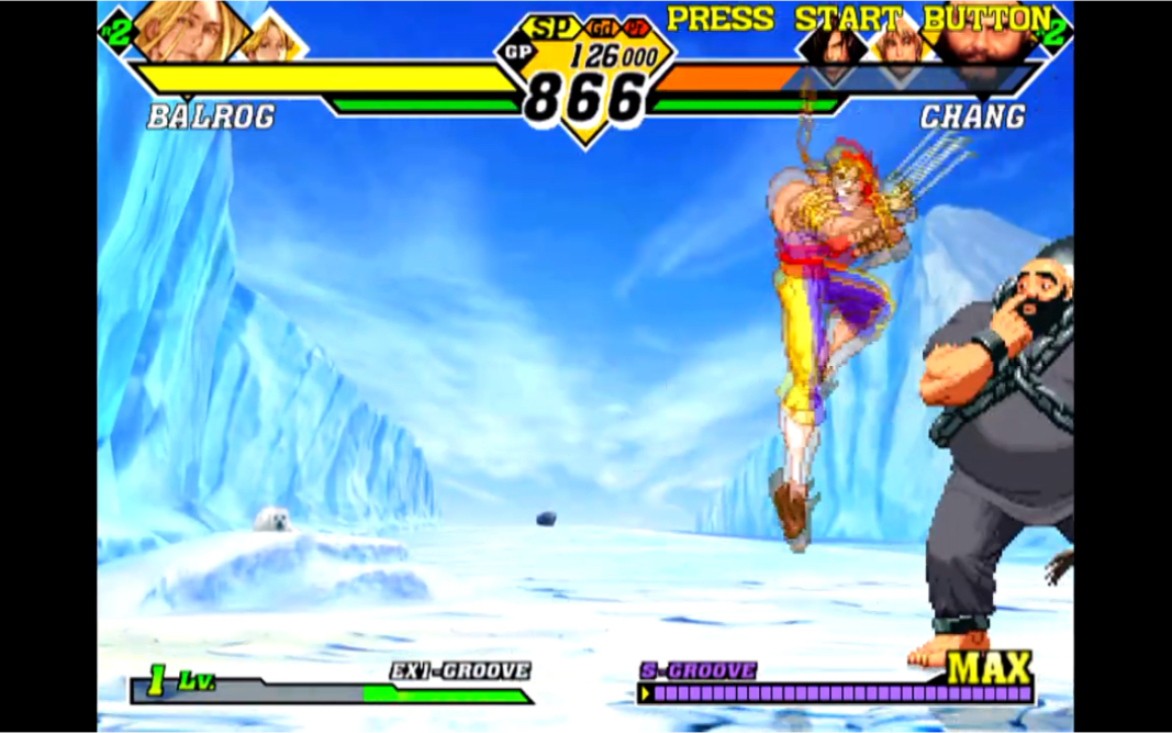 [图]TAS capcom vs snk 2 爪子 京