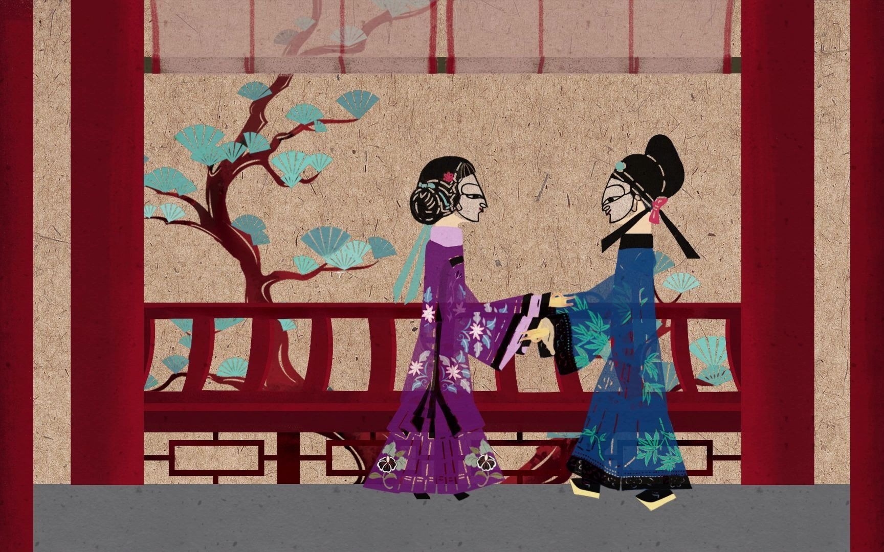 毕业设计mg动画短片游园惊梦