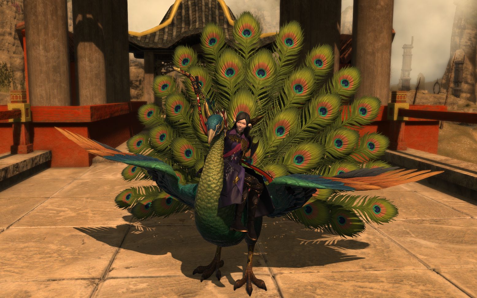 ff14王孔雀坐骑鉴赏