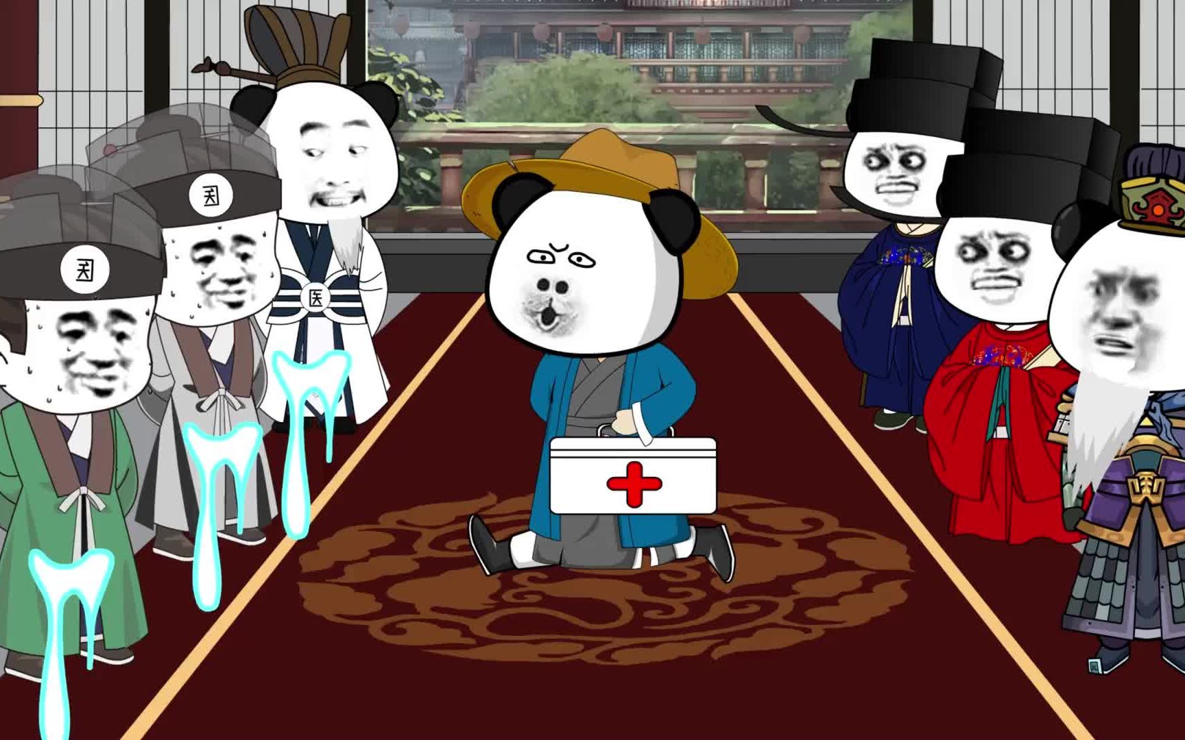 一口气看完沙雕动画:穿越大秦就认秦始皇嬴政当爹