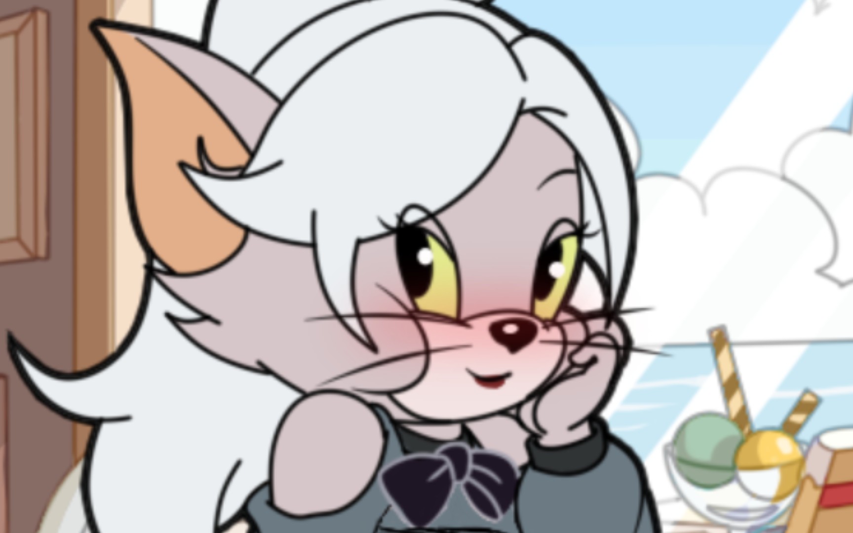 塔拉文静少女(泳装)【猫和老鼠手游改图】