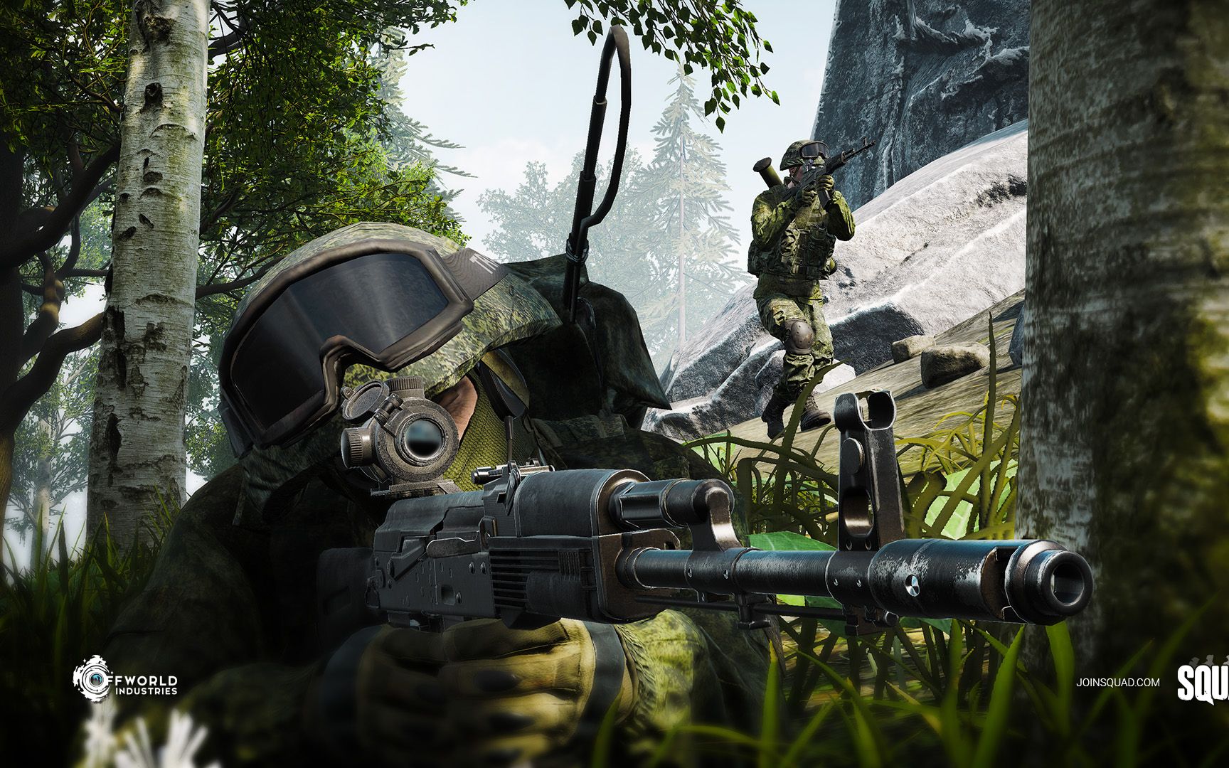 squad战术小队咸鱼玩家的练枪日常