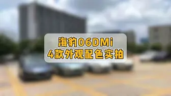 Download Video: 海豹06DMi外观配色全集实拍