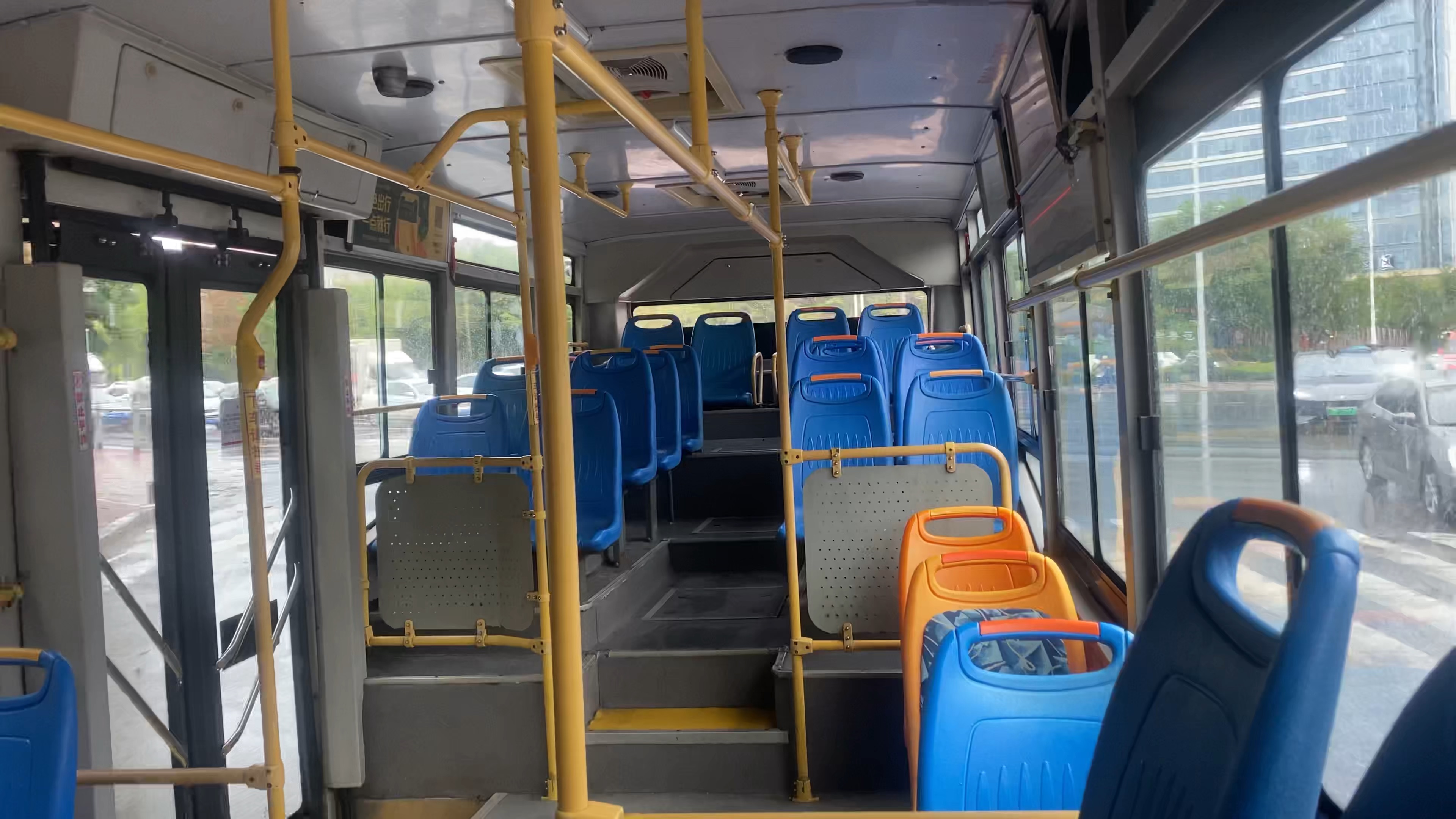【云乘车】烟台公交55路扬子江牌wg6100nhm4 低配车给我带来的快乐