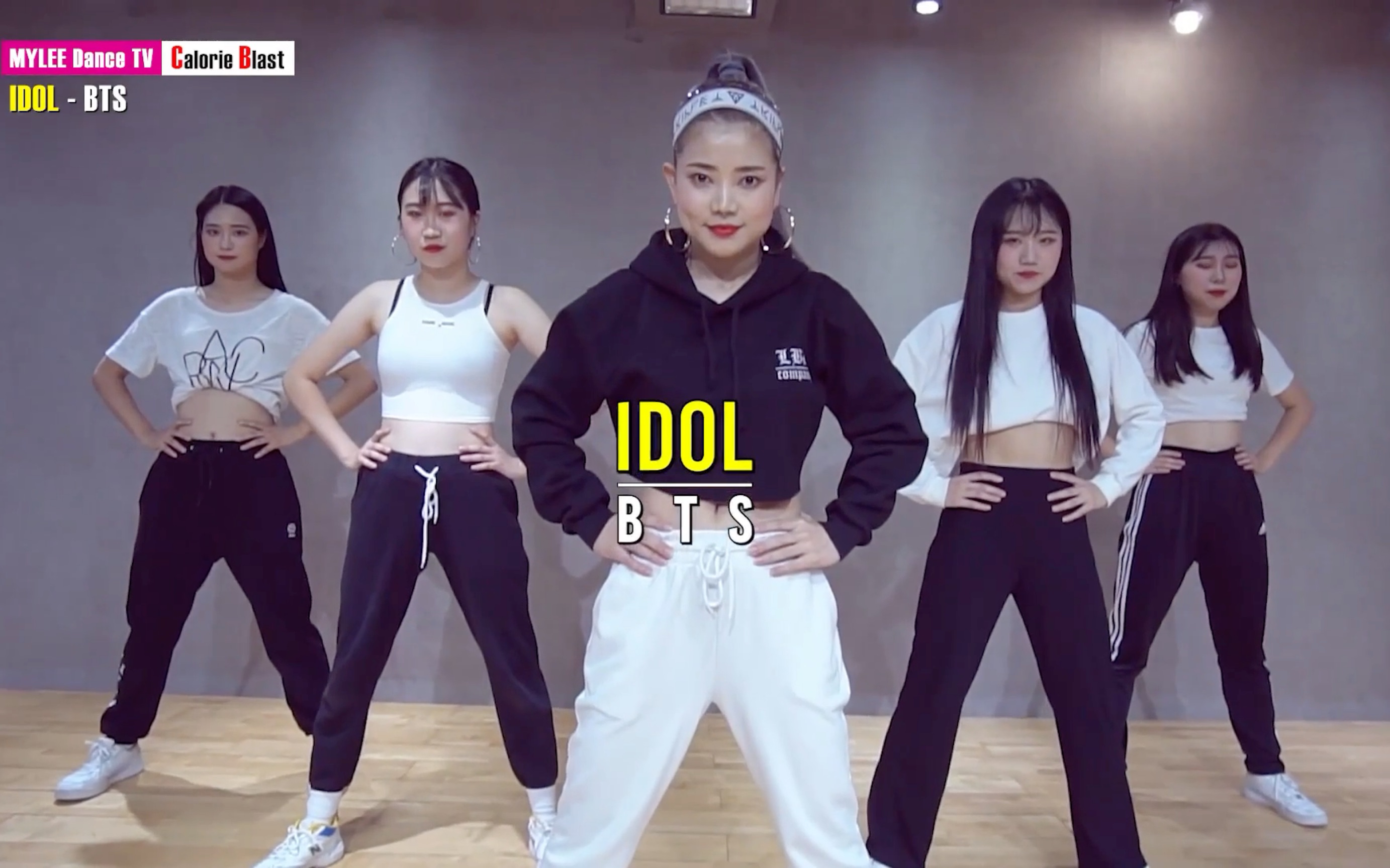 【mylee dance爱豆减肥舞06】idol(跟练版)全身燃脂 快乐蹦迪