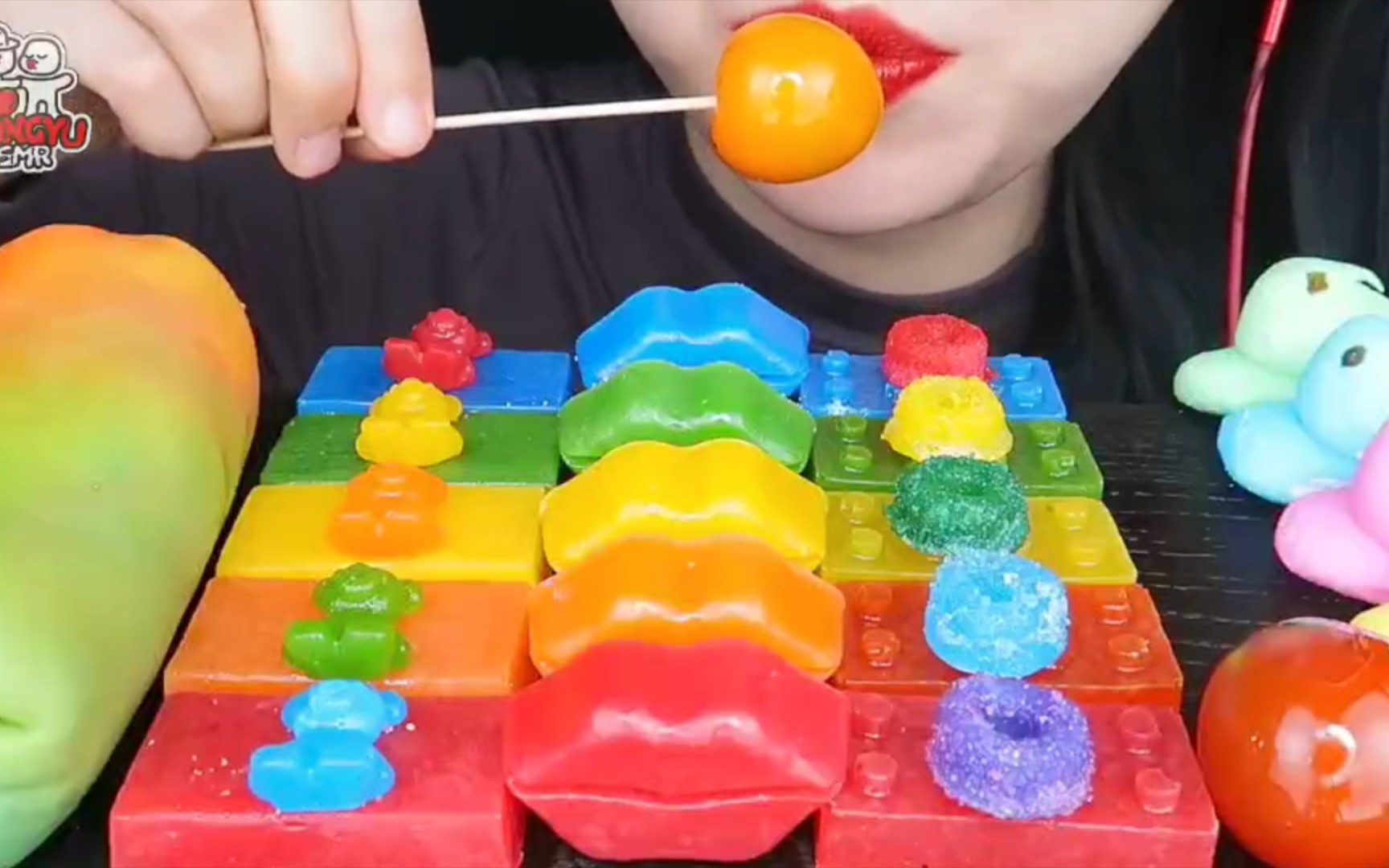 软糖 果冻咀嚼音 吃播 声控 助眠音 治愈音 解压