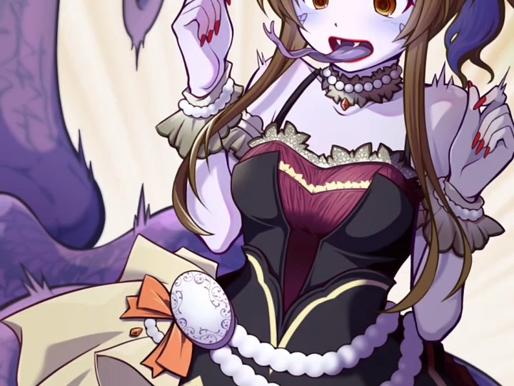 女孩儿一觉醒来变成了蛇女 #二次元 #蛇女 #兽化