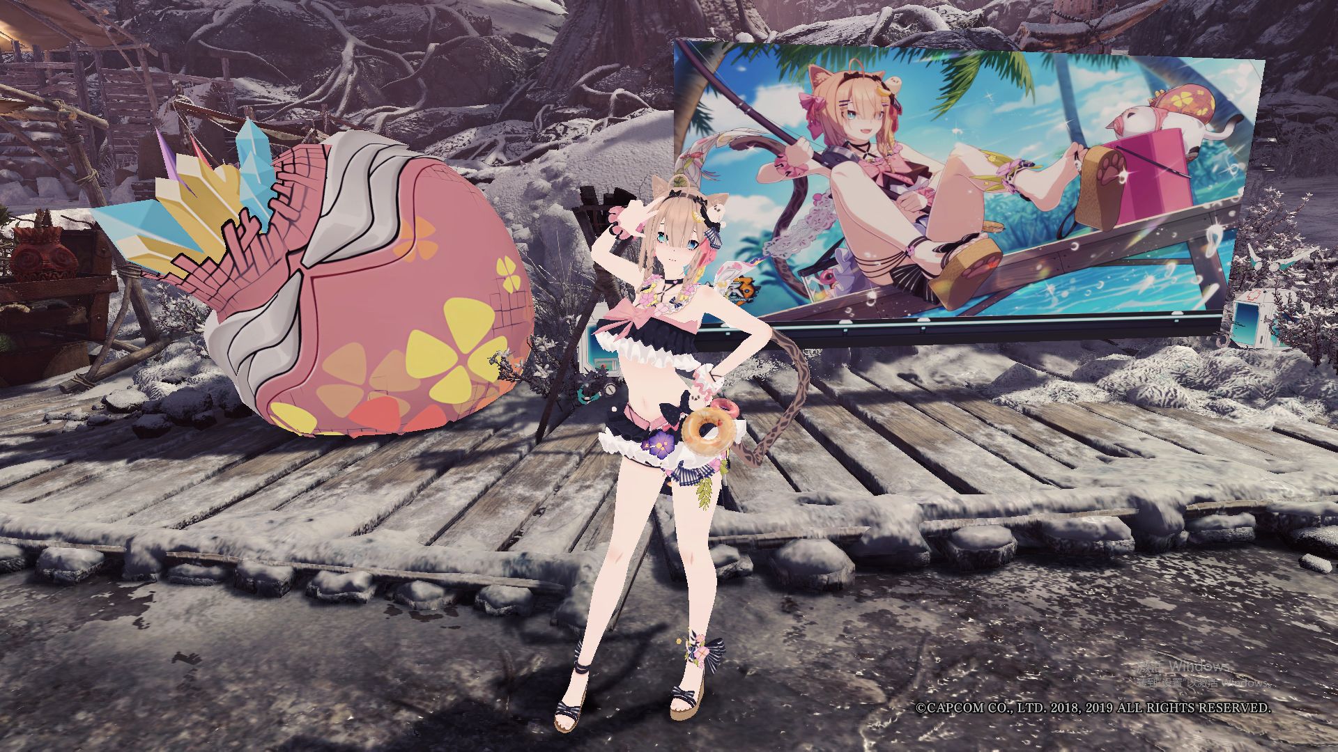 外观mod 崩坏3rd 帕朵菲莉丝泳装