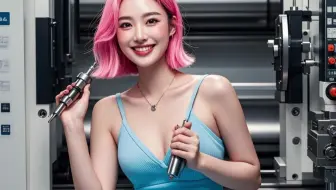 让你见识什么才是机加工美女！