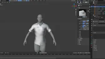Blender 使用 权重传递 制作衣物权重 哔哩哔哩 Bilibili