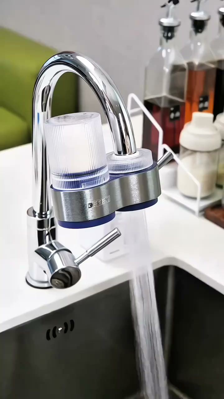 德克西德国净水器水龙头自来水过滤器家用直饮前置过滤器厨房专用净水
