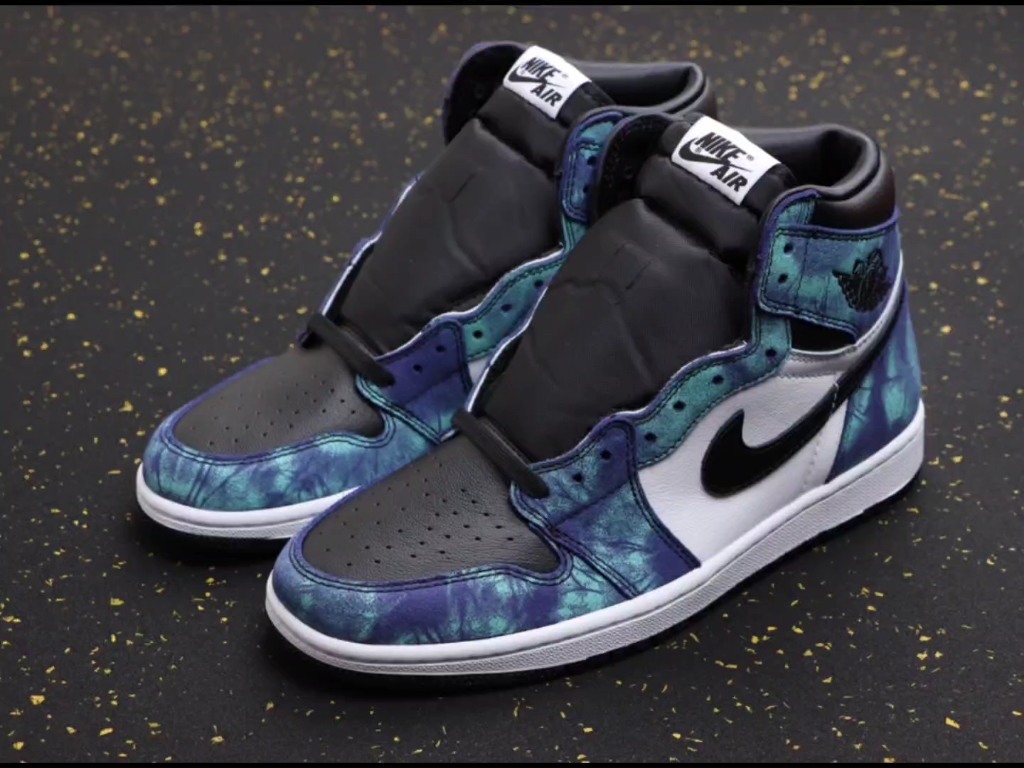 air jordan 1"tie-dye"aj1 乔1扎染_哔哩哔哩_bilibili