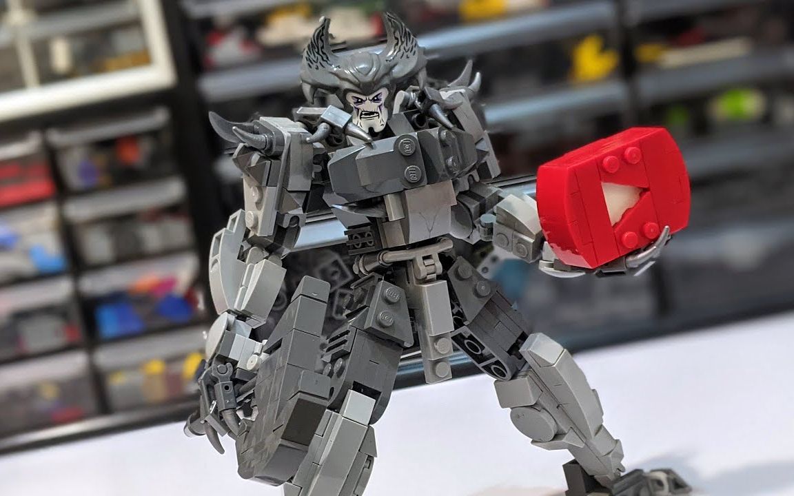 乐高moc教程荒原狼steppenwolf拼搭指南