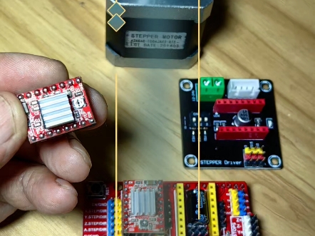 {花雕动手做}简单介绍A4988步进电机驱动模块#电子爱好者 #单片机开发 #Arduino哔哩哔哩bilibili