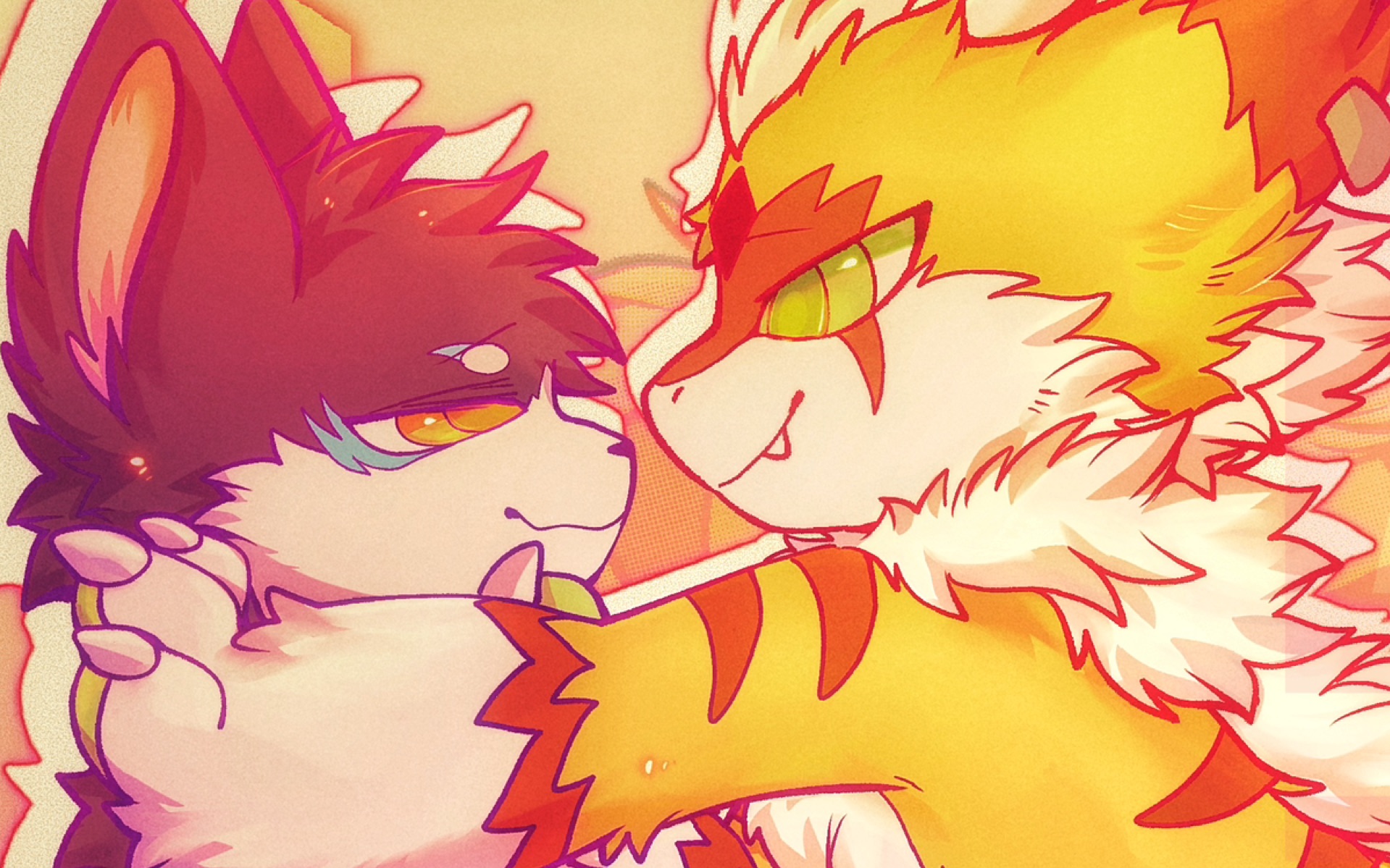 【FURRY绘画】哎哟贴贴———哔哩哔哩bilibili