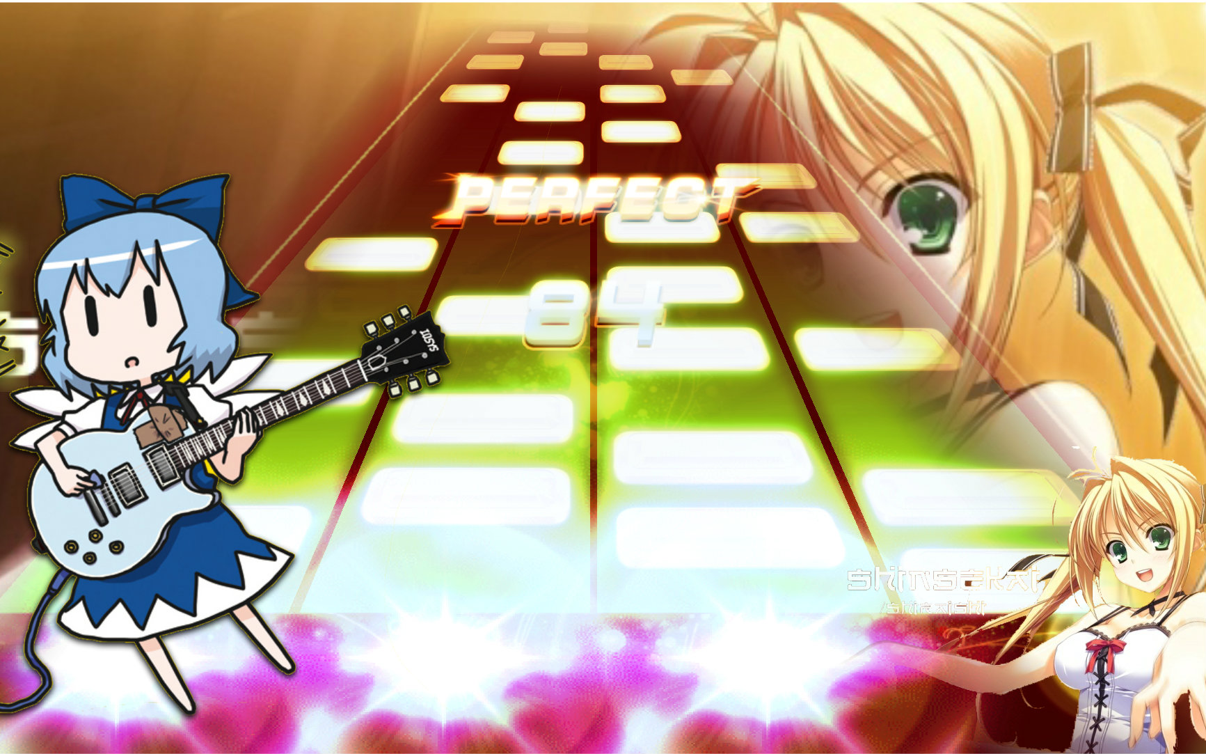 如何让手机燃烧?拇指强撸osu 4.4星无修转谱shinsekai!