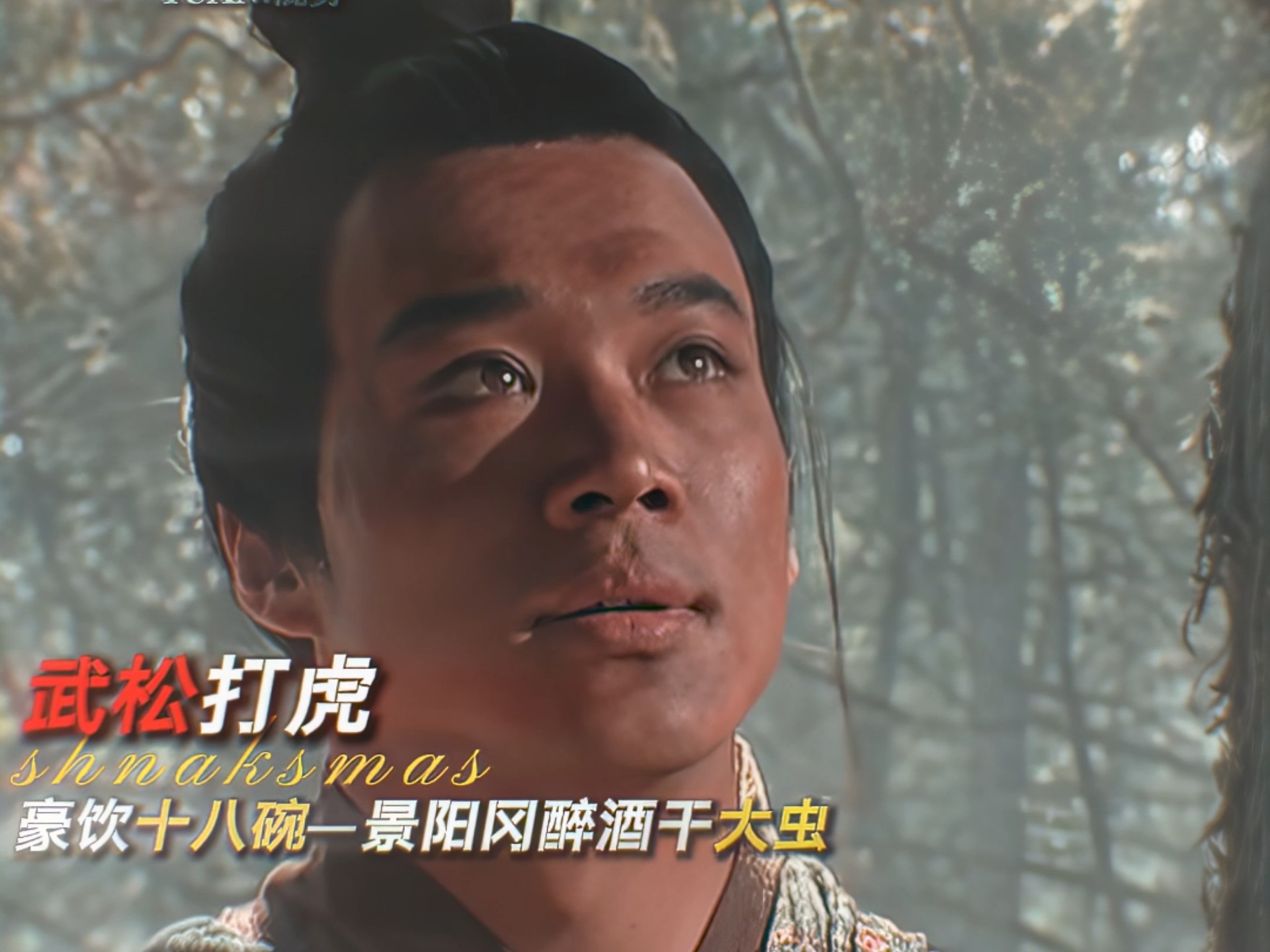 "武松打虎"十八碗过冈,暴打老虎!