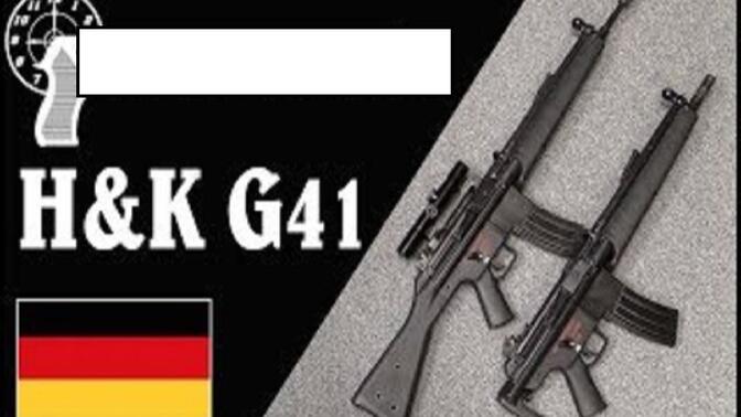 【搬运/已加工字幕】HK G41突击步枪 历史介绍&amp;内部结构拆解
