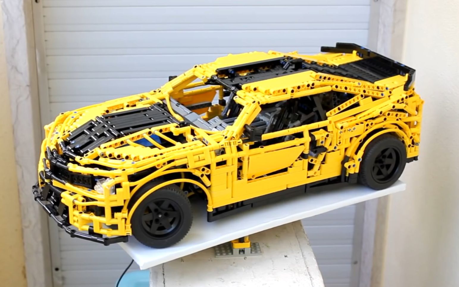 大黄蜂雪佛兰科迈罗lego乐高technic科技机械moc