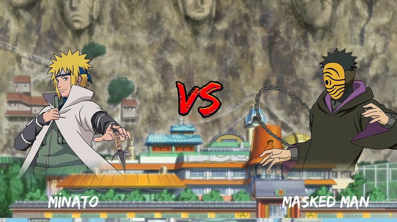 [mugen] 经典战役 波风水门vs神秘面具男