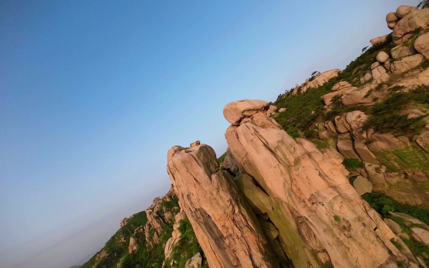 九仙山情侣峰情侣峰,缠缠绵绵翩翩飞!