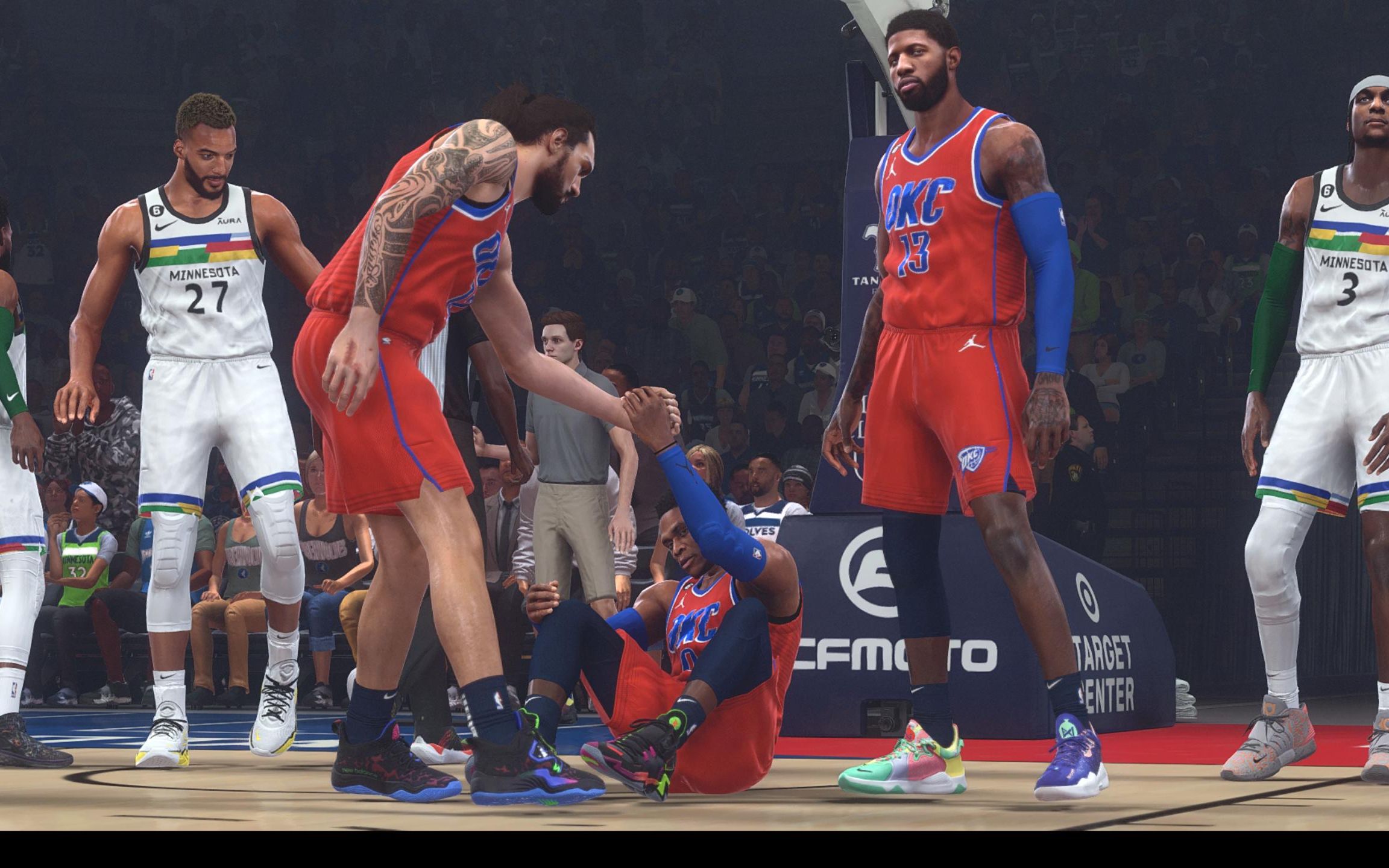 【nba2k23】雷霆双少比赛精华记录