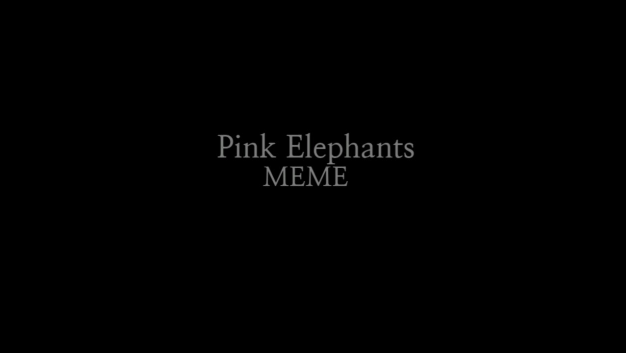 ⚠略微闪光Pink Elephants MEME背景哔哩哔哩bilibili