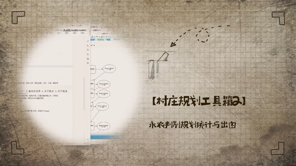 【村庄规划工具箱2】永农判别规划统计与出图哔哩哔哩bilibili