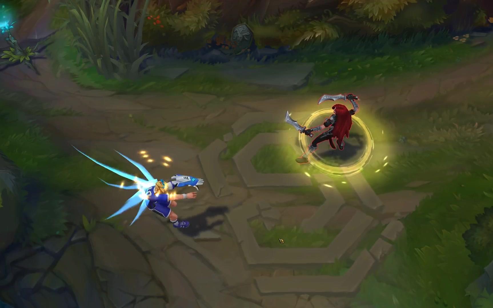 lol英雄重做探险家伊泽瑞尔ez足球先生皮肤预览