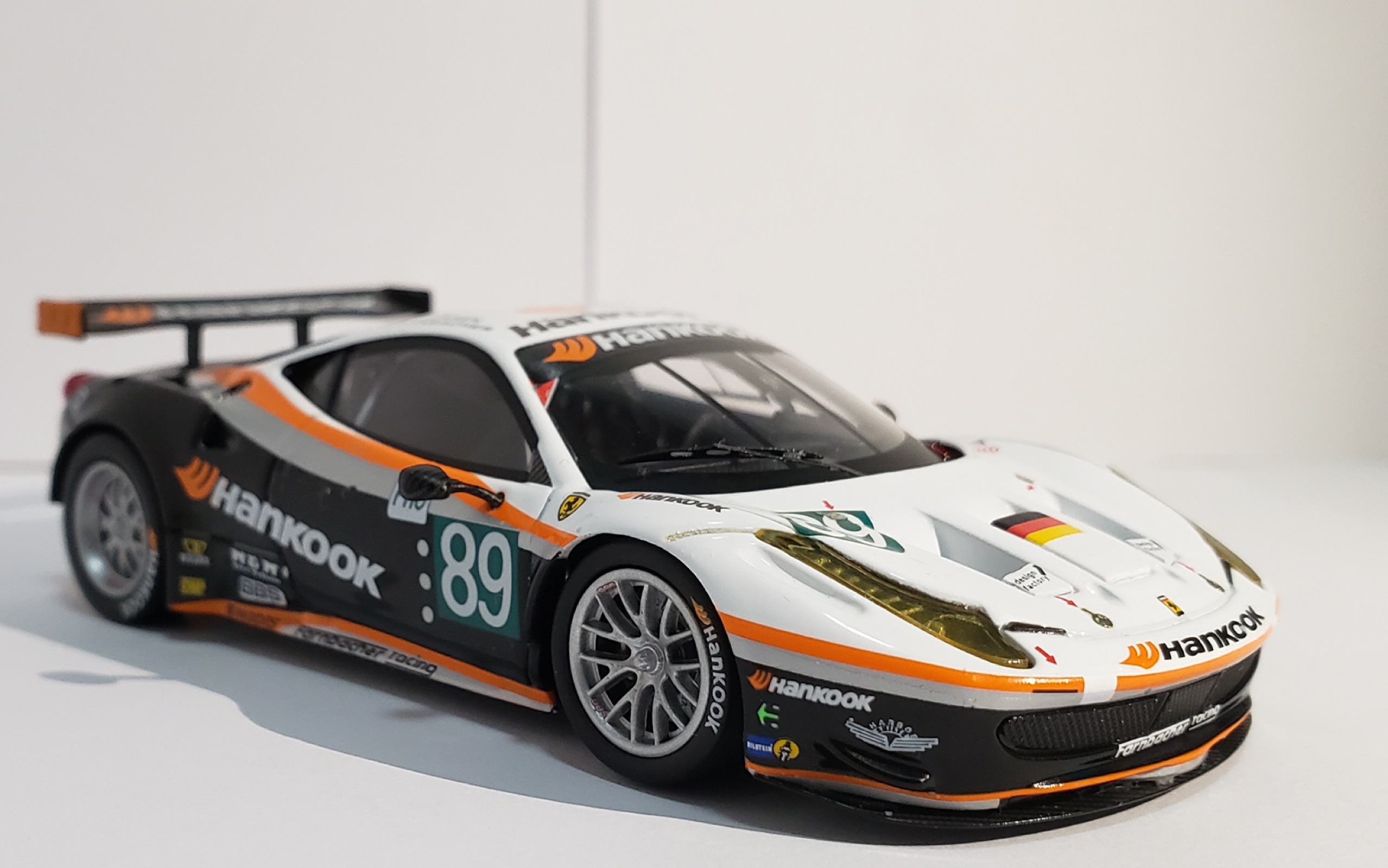 细节爆炸 hotwheels 1/43 法拉利458gt2