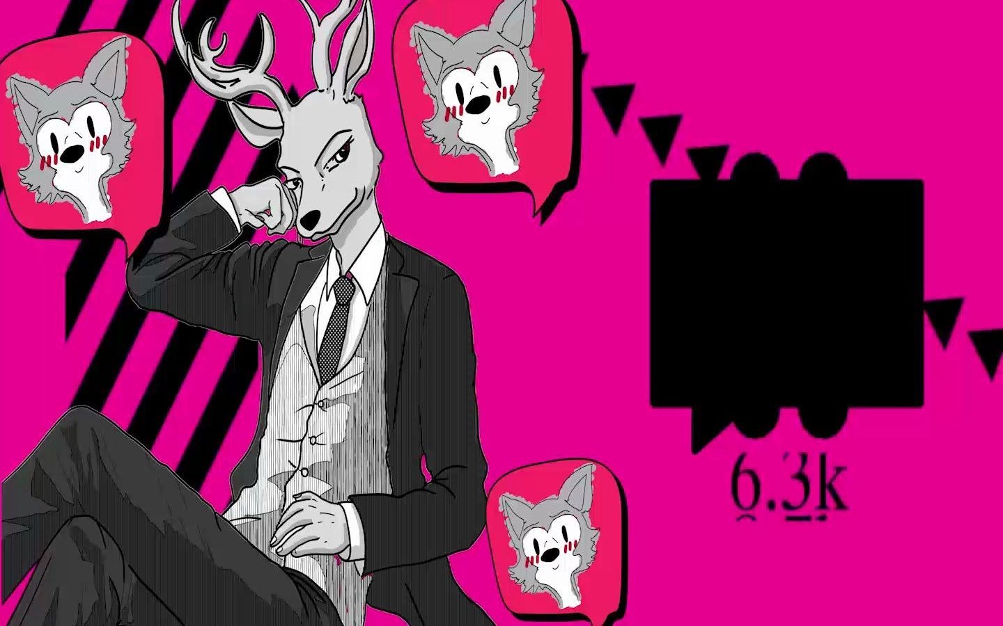 【动物狂想曲/hip】雷格西路易/狼鹿cp/meme_哔哩哔哩_bilibili