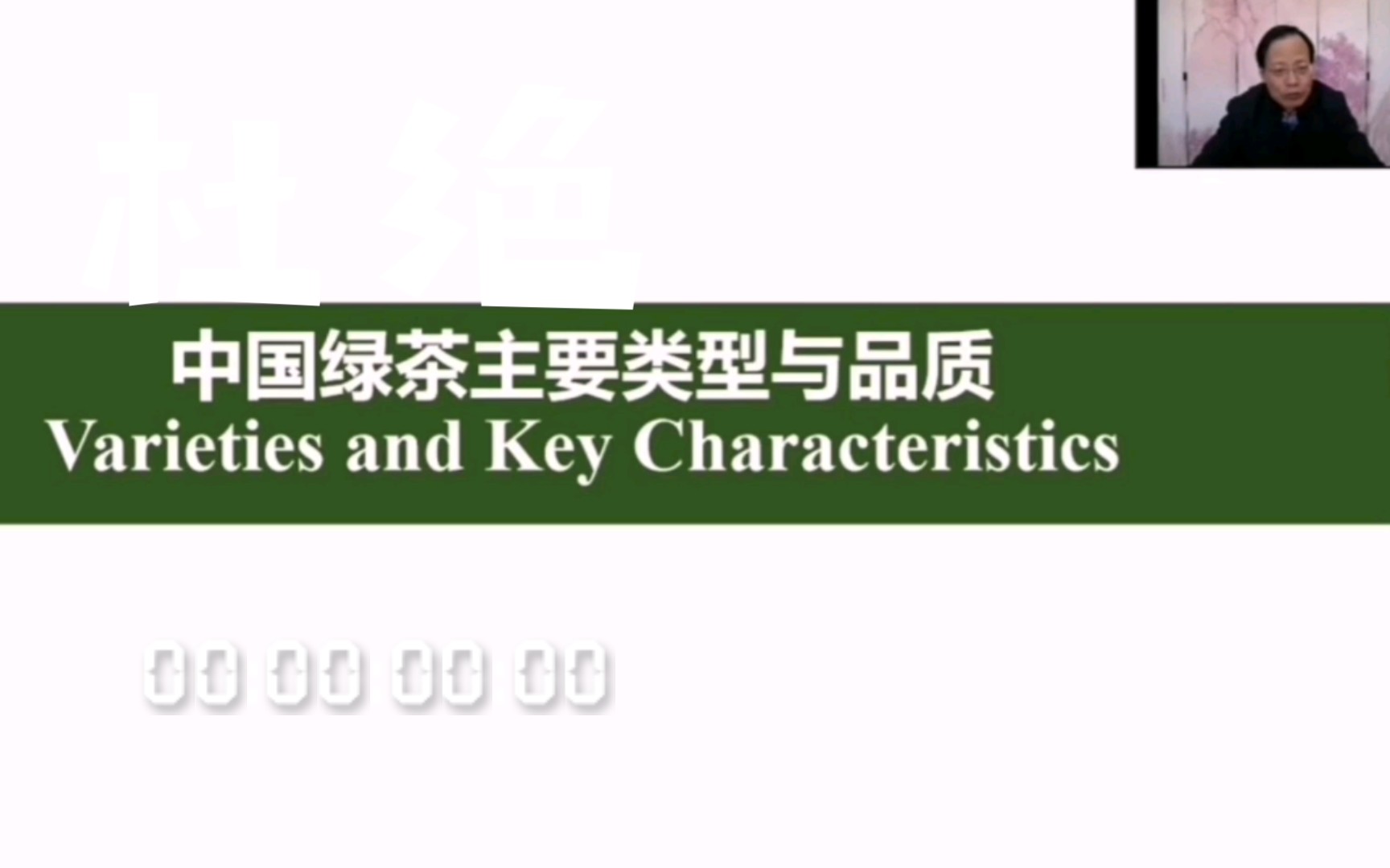 干货:听专家讲解中国绿茶分类与品质特征哔哩哔哩bilibili