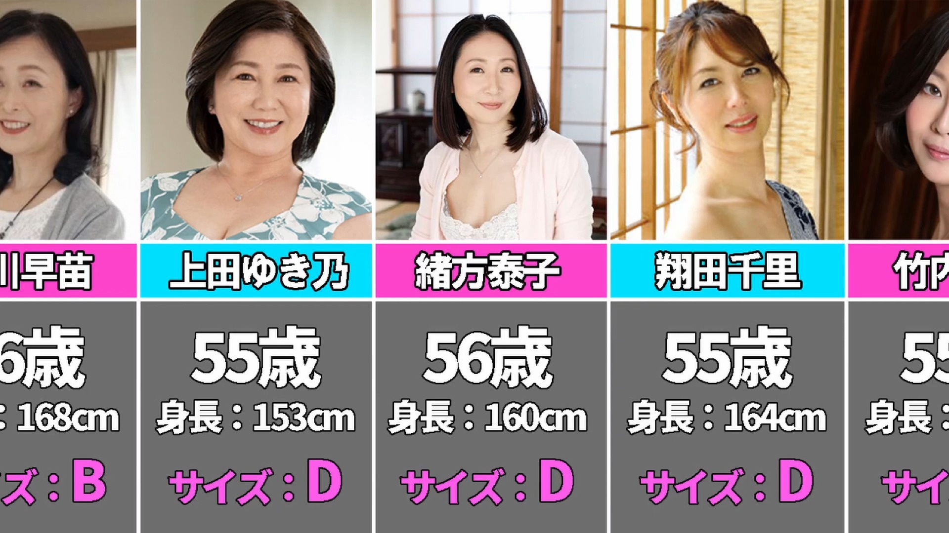 【50代】 优选20个完熟美熟女 有没有你喜欢的?哔哩哔哩bilibili