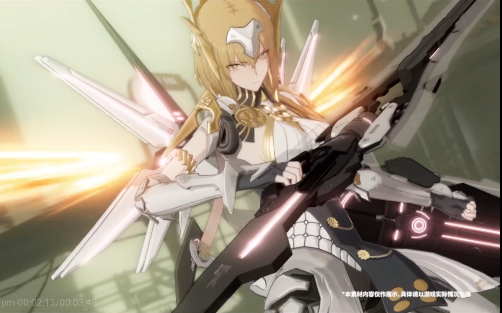 战双下个版本新增3款高质量皮肤罗塞塔首个特效皮肤演示机娘特色的