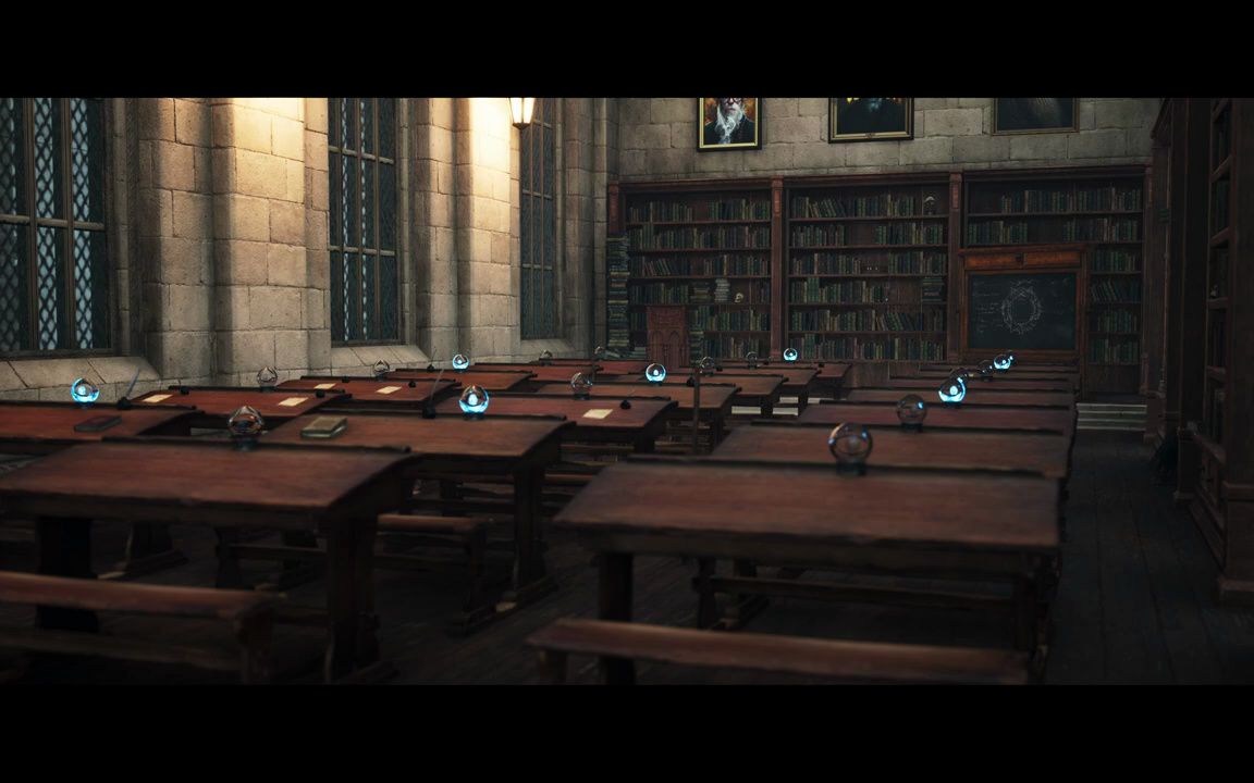 ue4ue5 哥特式哈利波特魔法学校游戏场景 4.26-5.