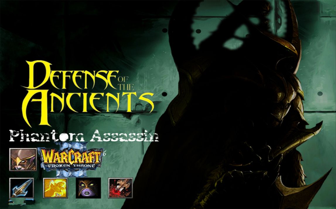 魔兽争霸3 dota1幻影刺客pve1v5-ap(6.77ai)