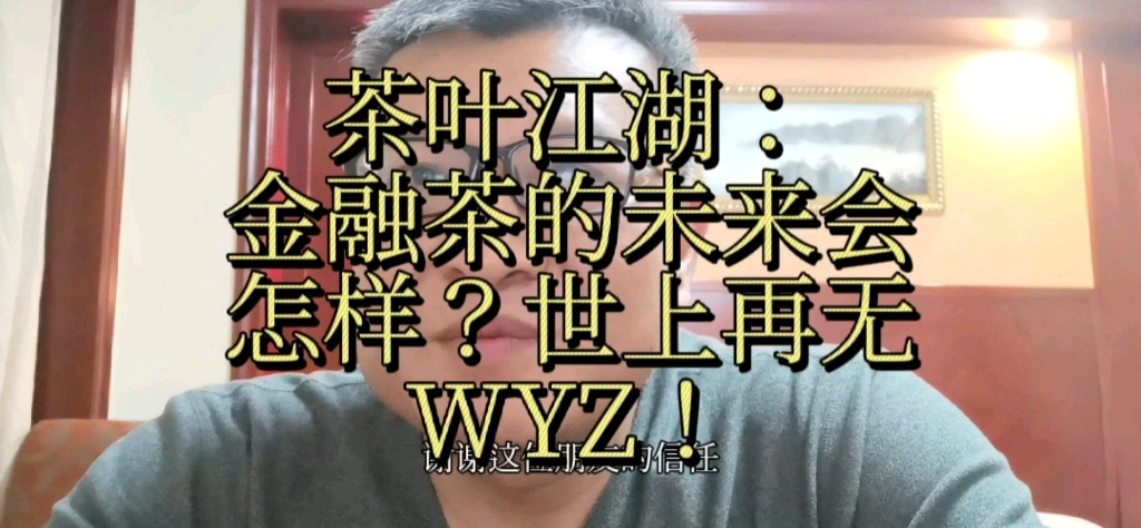 年终盘点金融茶未来会怎么样?世上再无WYZ!哔哩哔哩bilibili