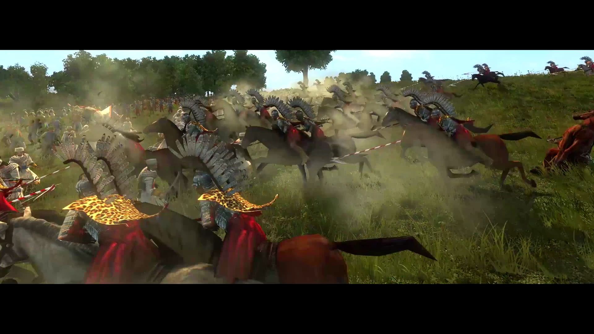 白鹰展翅共和国之花波兰翼骑兵冲锋所向披靡