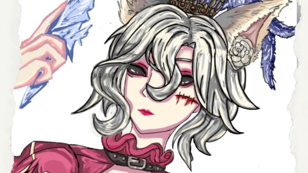 红夫人女大公半身绘画(接稿ing)