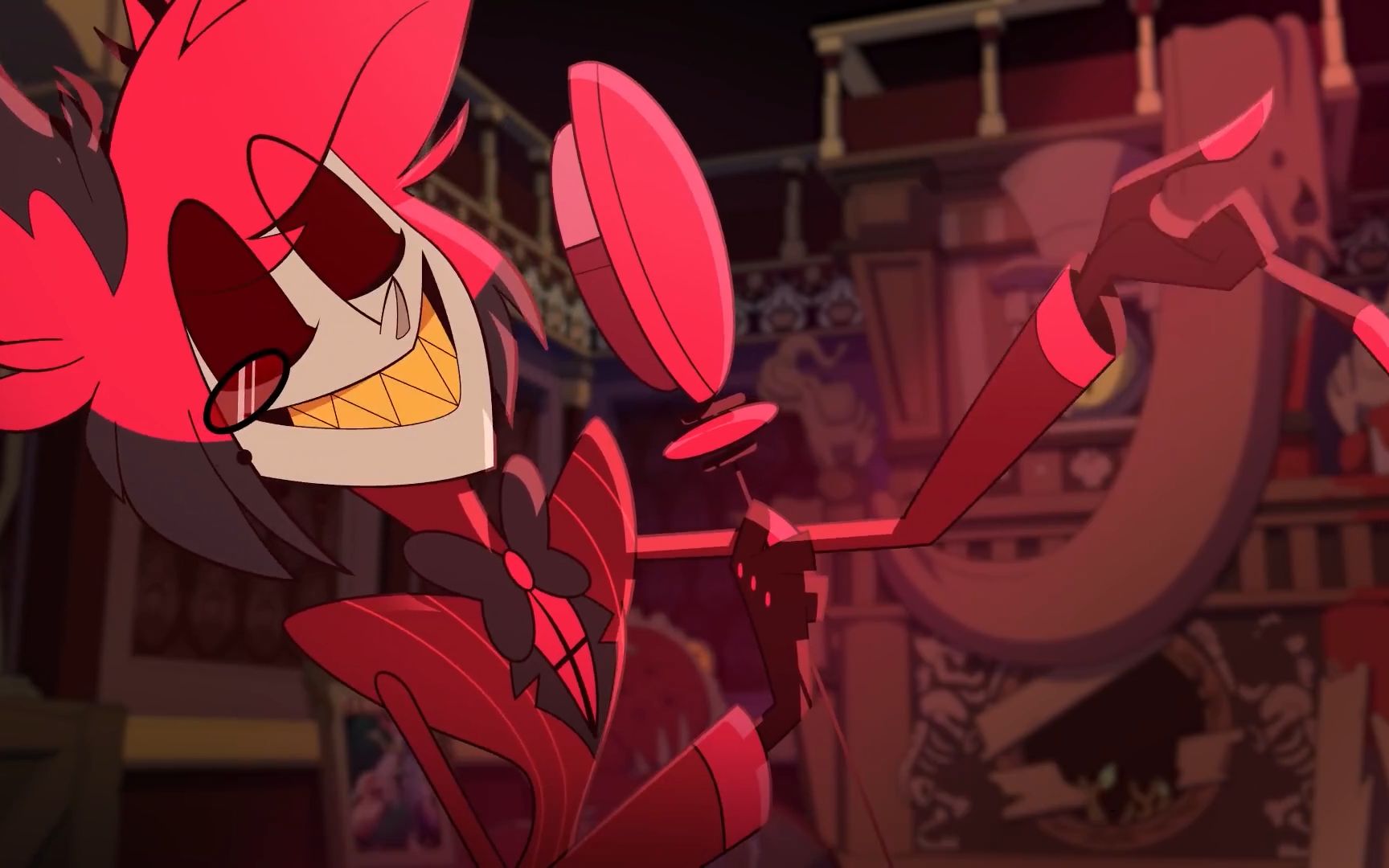 【地狱客栈/alastor】anti-hero 忘却存在的桃红烈酒_哔哩哔哩_bili