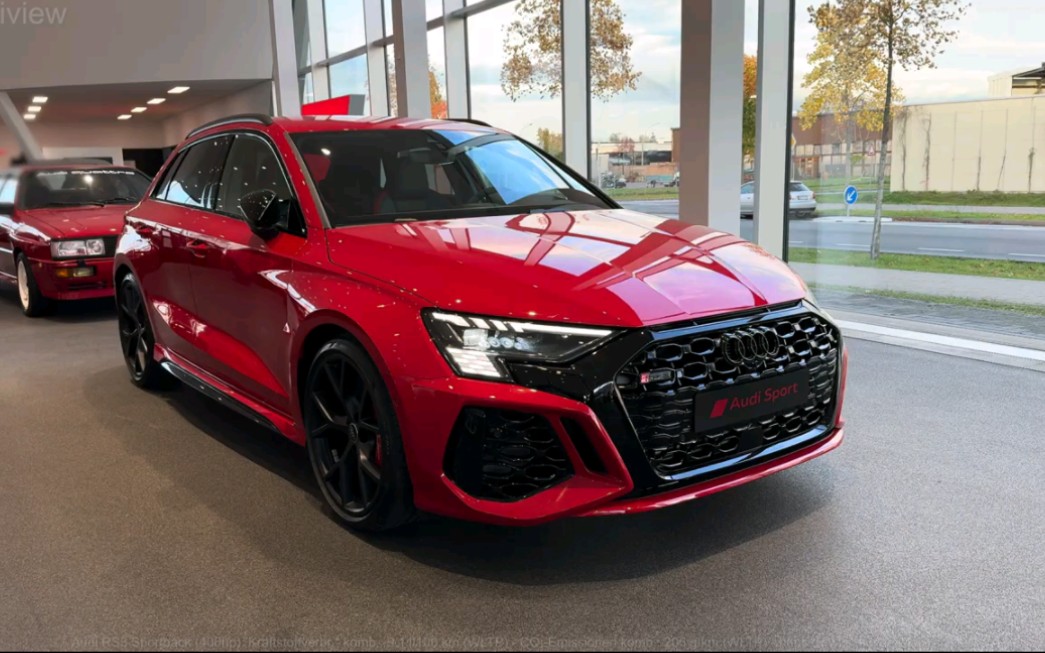 2024 audi rs3 sportback - interior and exterior details