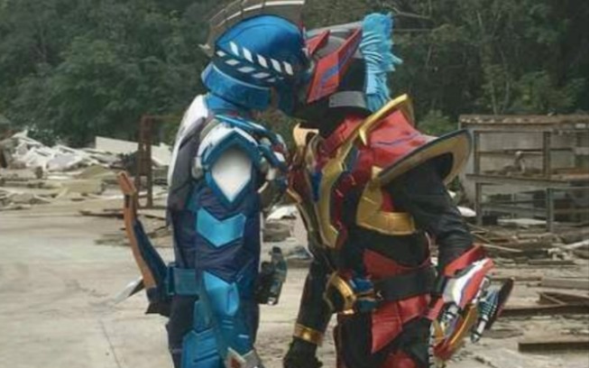 [铠甲勇士猎铠马帅]真人特效变身,全网首发!一马当先!