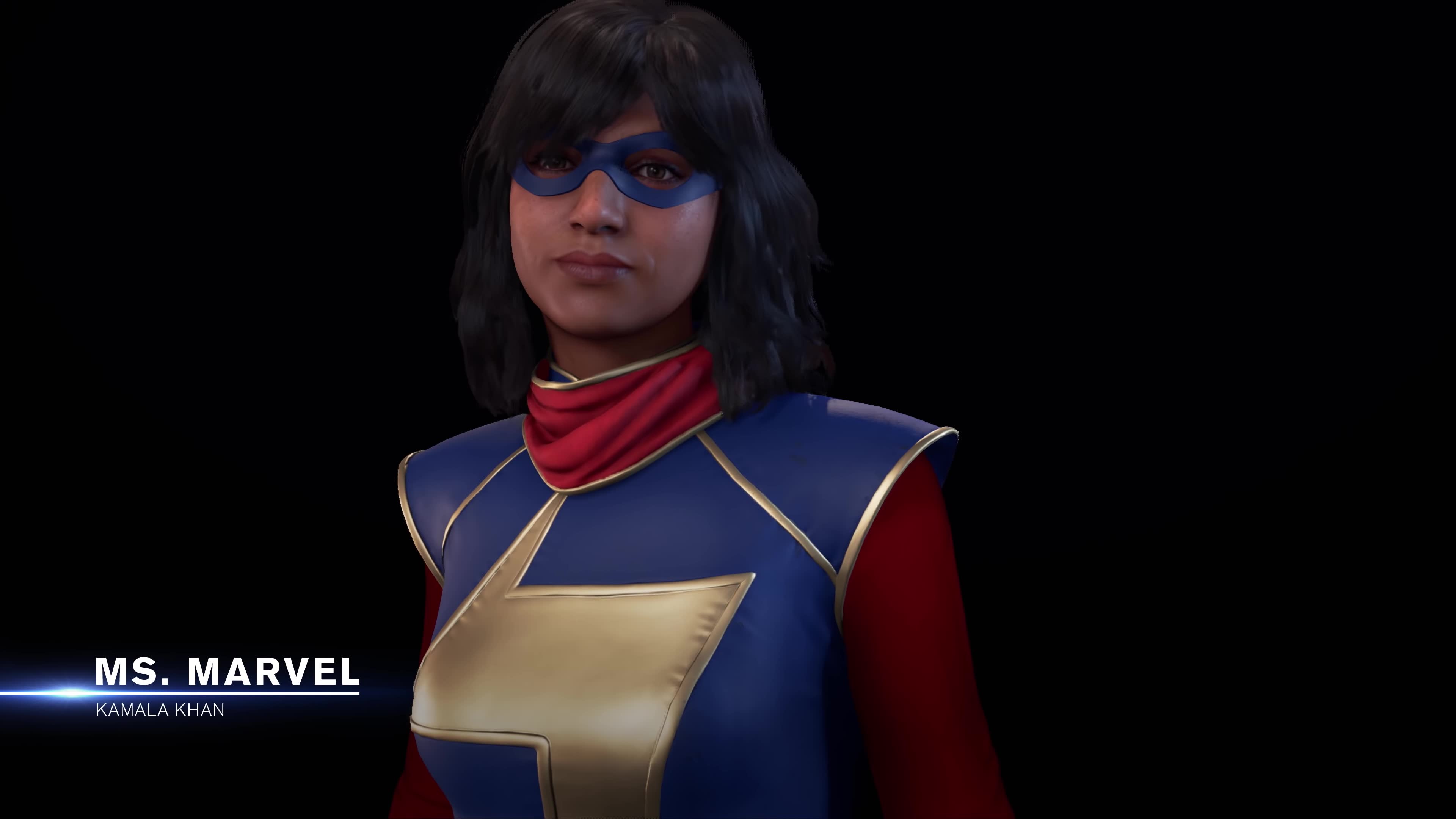 《漫威复仇者联盟》惊奇女士自定义外观展示:卡玛拉·克汗经典服装